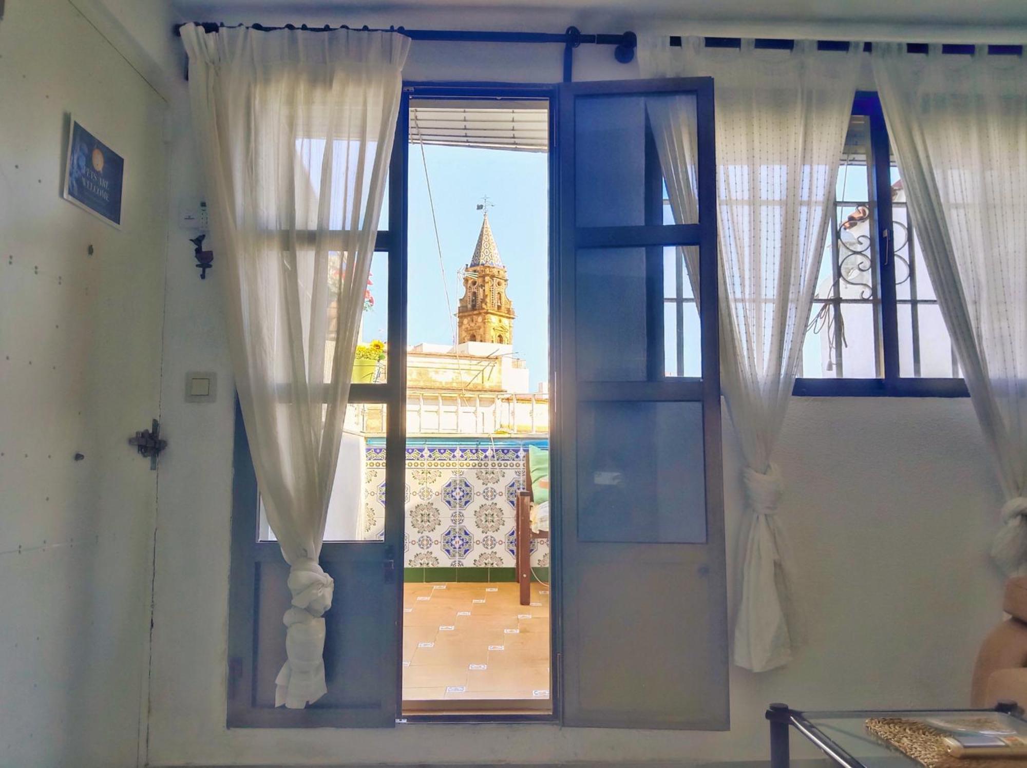 Top Atico Estudio Plaza Del Arenal - Terraza Con Vistas Jerez de la Frontera Eksteriør bilde